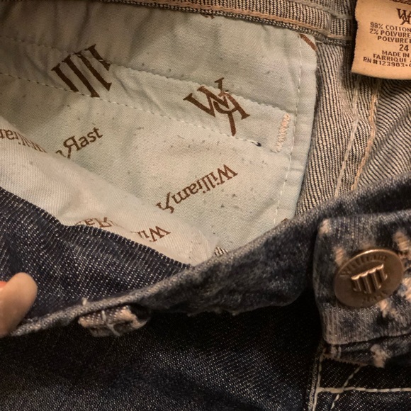 William Rast Lisa Long Shorts - Picture 3 of 5